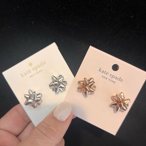 Kate Spade Present Gift Bow Earrings